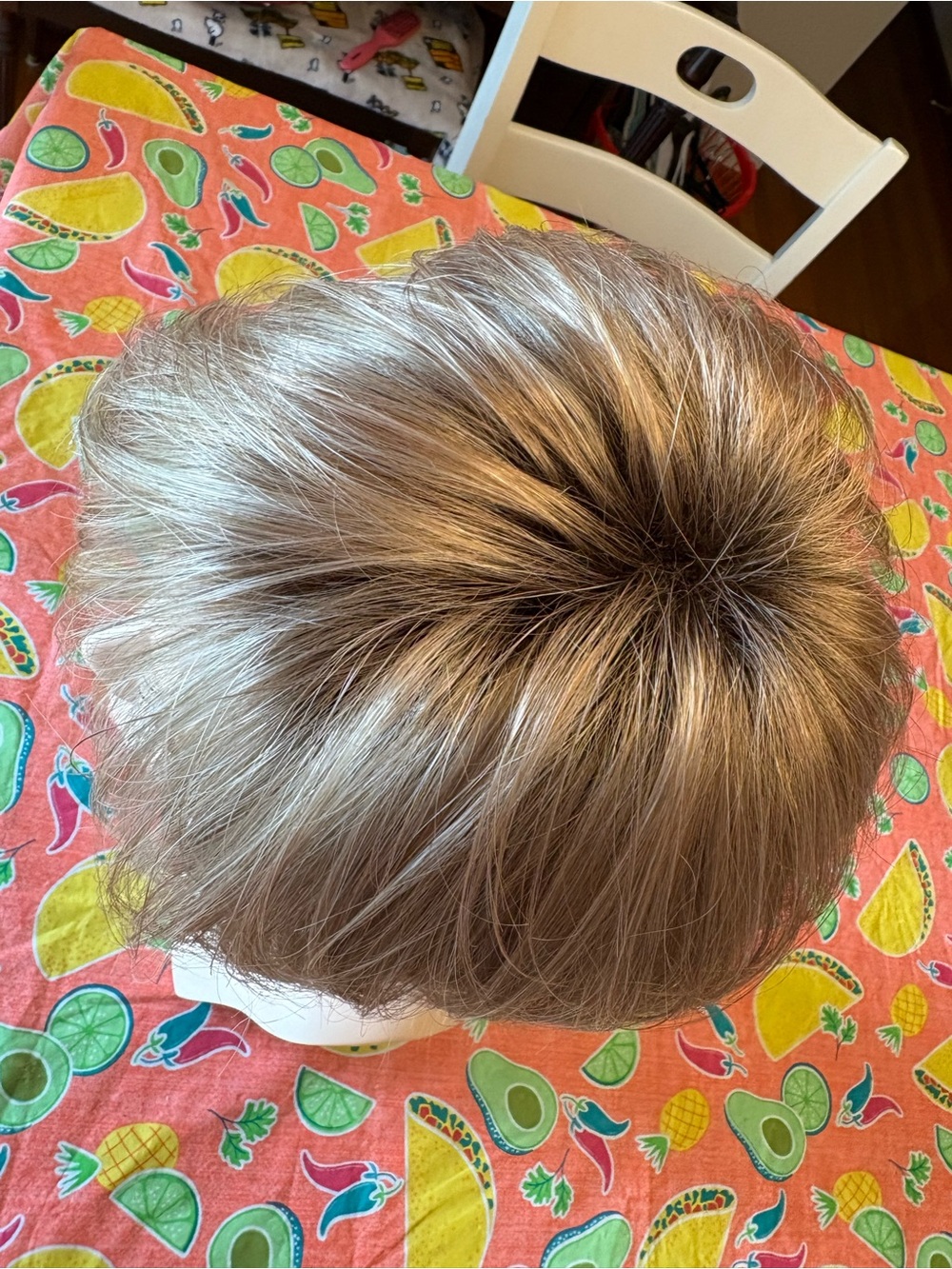 René of Paris Short Layered Wig in blonde - Picture 3 of 11